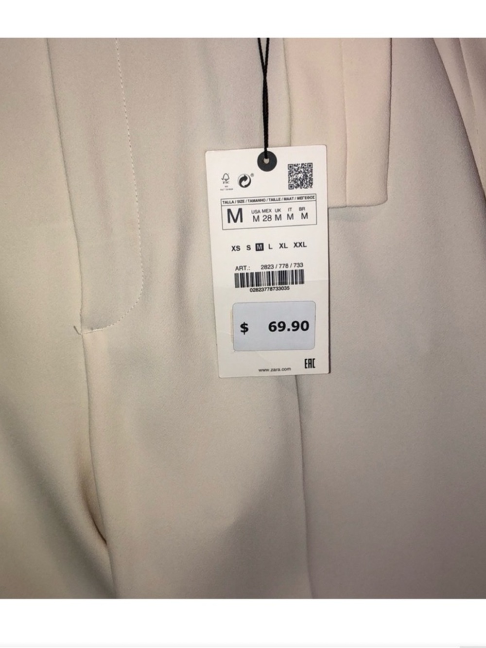 Zara Wide Leg Pant - Picture 3 of 4